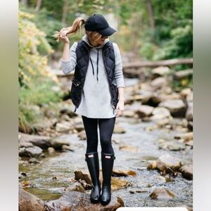 Hunter Black Rain Boots